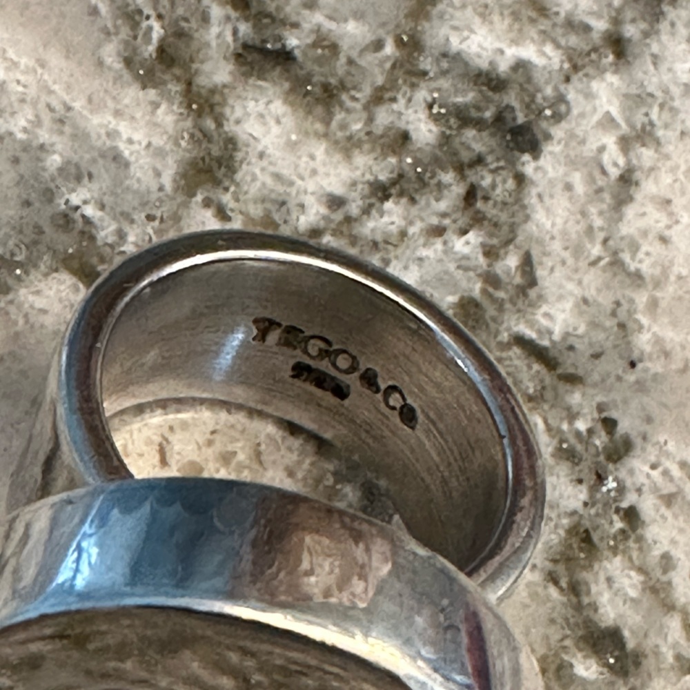 Sterling Silver Circle Ring - image 5